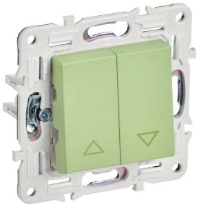 Выключатель жалюзи IEK Skandy SK-V15-0-10-K06 мятный