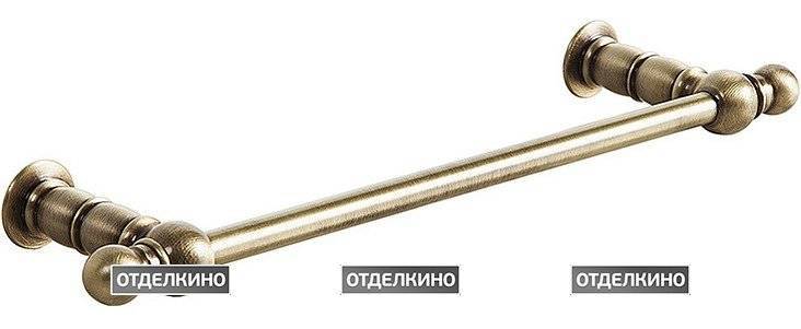 Полотенцедержатель для мебели Caprigo FL 1-23-VOT бронза