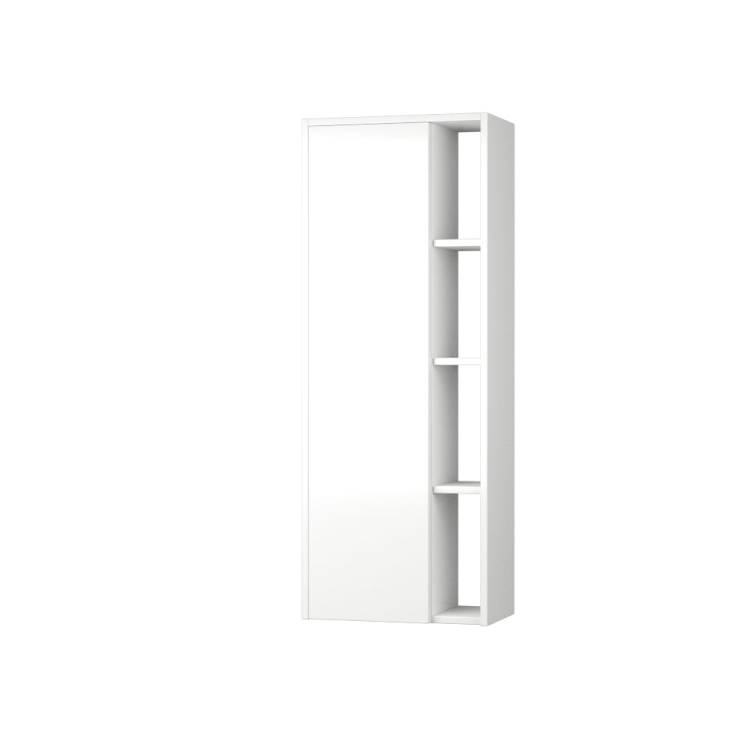 Шкаф-пенал Uncoria Тронто 50 75001 белый глянец