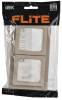 Рамка 2-постовая IEK Flite FI-M20-32-55-K88 льняной фото 2