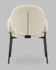Стул Stool Group Моллек AV 338-F01-9005 молочный, букле, с подлокотниками фото 6