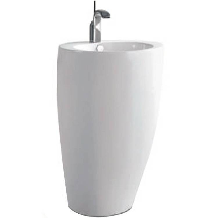 Раковина beWash Lusso BK5552FB041 белый глянец, 55x52