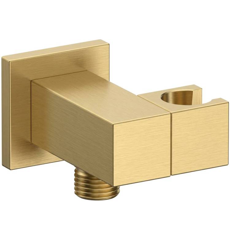 Держатель для душа Remer 337SBG золотой брашированный, настенный