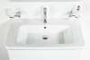 Тумба под раковину Belbagno Albano-Cer ALBANO-CER-800-2C-SO-BL 77x44x50 Bianco Lucido подвесная с двумя выкатными ящиками фото 9