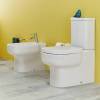 Унитаз-компакт Sanitana Be You WCFSCBEDSC сиденье микролифт, белый фото 5