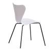 Стул Tetchair Jacobsen (mod DC 102-1) 21834 белый, черный фото 3