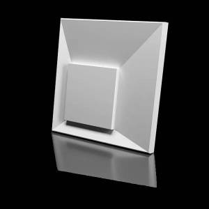 Дизайнерская панель Artpole MM-0075 MALEVICH PLATINUM МАТ 60x4.2x60