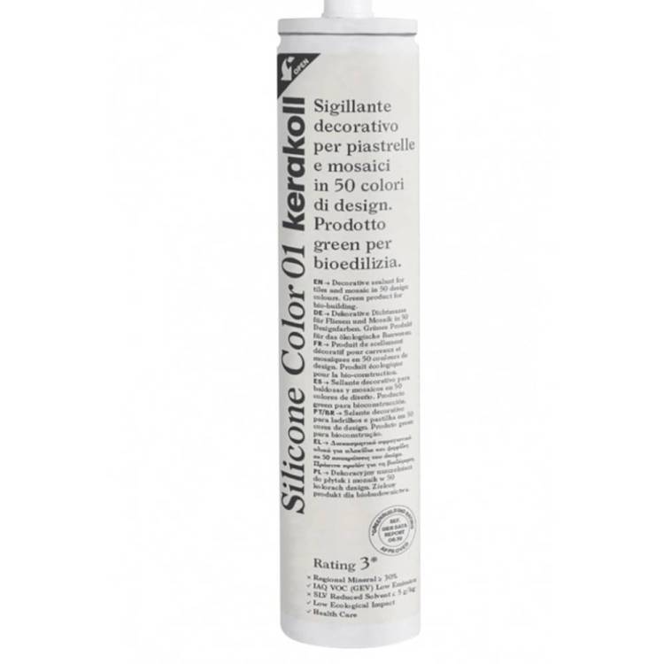 Герметик Kerakoll Silicone Color by Pierro Lissoni силиконовый 43 Известняк 310 мл