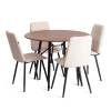 Стул Tetchair Asti Trend 24806 молочный, черный фото 6