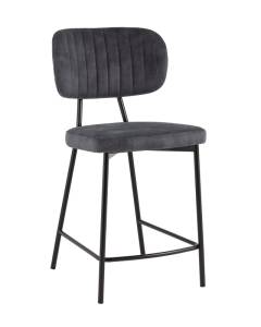 Стул полубарный Stool Group Ханна vd-plb-hanna-ap-6018 Темно-серый