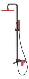Душевая стойка Boheme Q 148-BR.2 BlackRed.2
