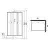 Душевая кабина Niagara Classic 339744QF 90x70x215 с гидромассажем фото 10
