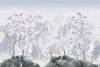 Фреска Ortograf Chinoiserie 33930 Mountain peaks Кракелюр Золото FK-G