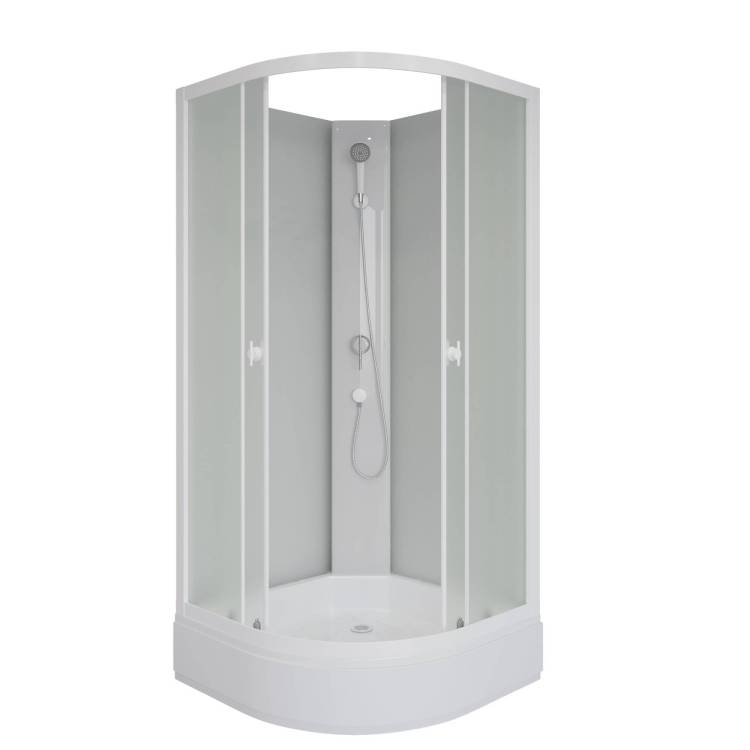 Душевая кабина Niagara Promo P100/26/MT/BK 100x100x195