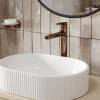 Смеситель для умывальника Wasserkraft Asphe 7703H, розовое золото фото 2