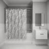 Штора для ванной Iddis Promo P02PV18i11 PEVA, 200x180 фото 2