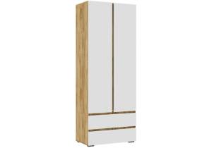 Шкаф Woodville Элла ШК 01 548001 белый/дуб крафт золото