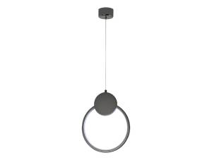 Подвесной светодиодный светильник Newport Loren 15106N/S black glossy