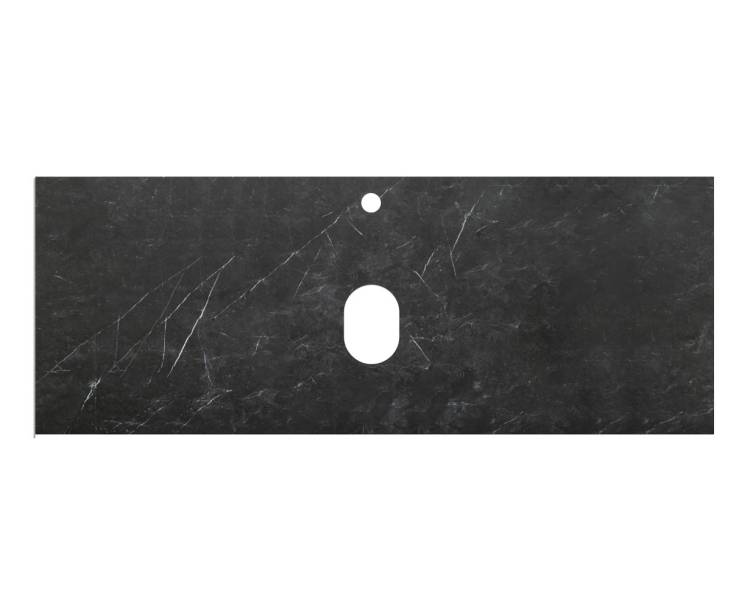 Столешница BelBagno KEP-120-MNO Marmo Nero Opaco, 120.4x46.2