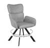 Стул Дик DikLine 501 00-00077436 NS10 grey, ножки черные, поворотный