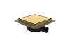 Душевой трап RGW SDR-10 79211000-06 золото brush, 10x10 см