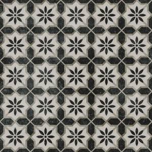 Декор Kerama Marazzi Фреджио VT/A294/SG1544N 1 Черно-Белый 20x20