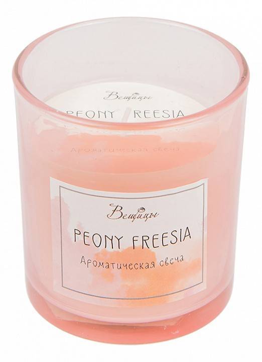 Свеча ароматическая Вещицы ARC-25 Peony Freesia (7x8 см)