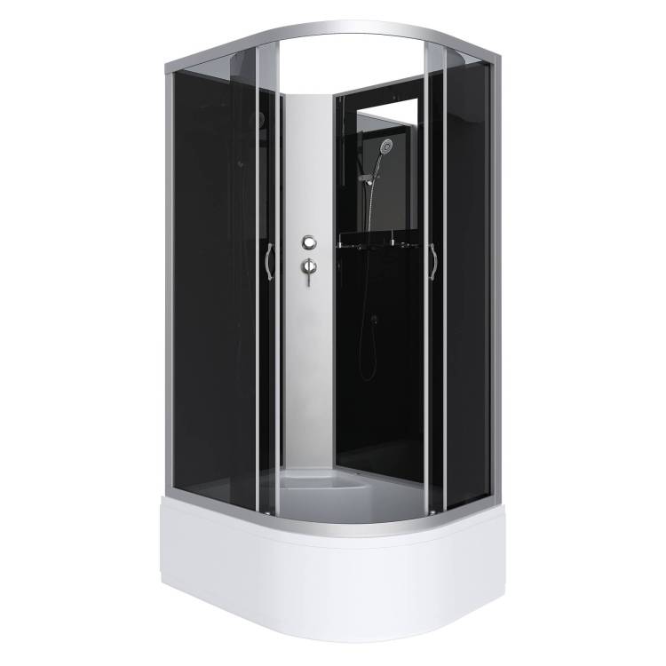 Душевая кабина Niagara Classic NG-2510-14LBK (1200x800x2000) с высоким поддоном (40см)