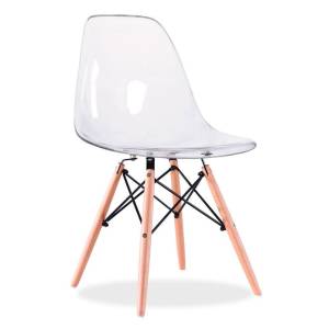 Стул Bradex Home Eames FR 0044, прозрачный