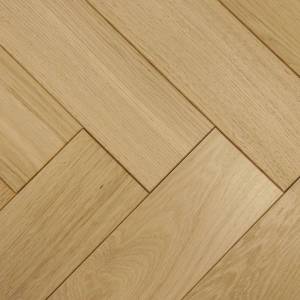 Двухслойная инженерная доска AlixFloor Английская елка ALX1018HB Дуб Бежевый Натуральный 600x100x15