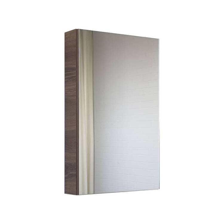 Зеркало-шкаф Comforty Дуэт-50 00-00017203 дуб тёмно-коричневый