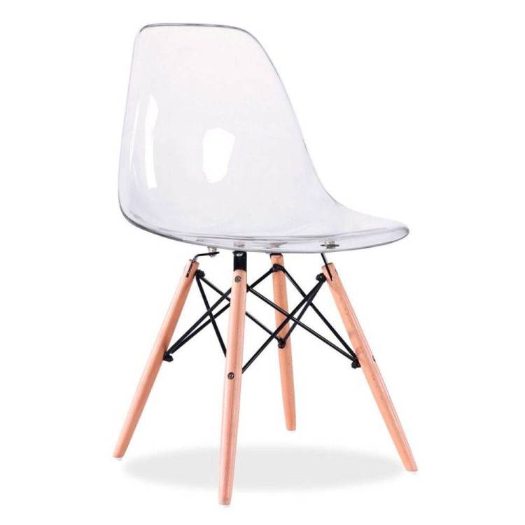 Стул Bradex Home Eames FR 0044, прозрачный
