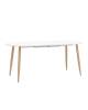 Стол обеденный Stool Group Берген DT-95-120 DUAL белый 120(180)x80x75 фото 3