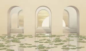 Фреска Ortograf Гармония 34815 Arches over the water Филиграна FM-F
