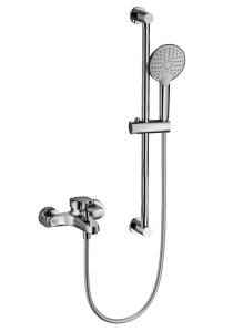 Смеситель для ванны Wonzon & Woghand WW-C2501-CR с душевым гарнитуром, хром
