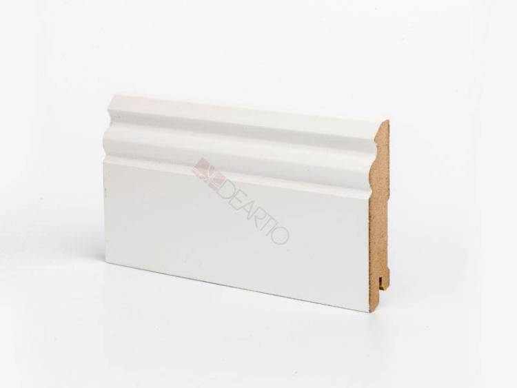Плинтус Deartio Universal U 105-100 Белый 2050x100x16