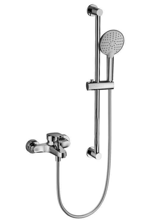 Смеситель для ванны Wonzon & Woghand WW-C2501-CR с душевым гарнитуром, хром