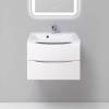 Тумба с раковиной BelBagno Marino 65 bianco lucido