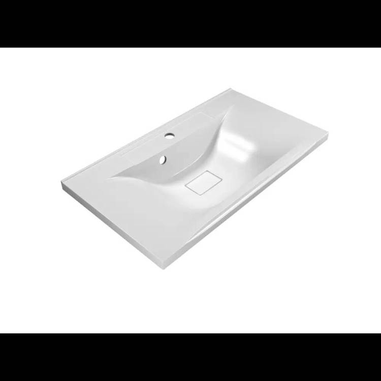 Раковина Florentina Прима 10.010.00800.001 белый глянец, 80 см