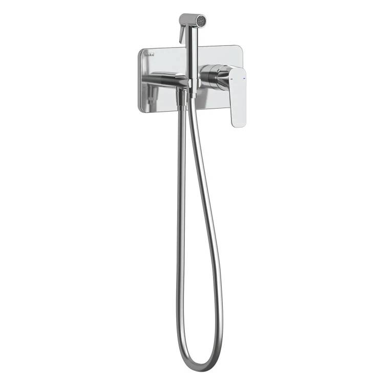 Гигиенический душ Teska Alia BTK6600 встраиваемый, со смесителем хром