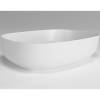 Раковина Plumberia Selection VELOMA OVAL BO 38x48x12.5 белый матовый