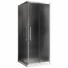 Душевой уголок Abber Schwarzer Diamant AG02100MH Хром