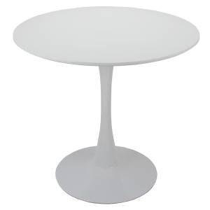 Стол Bradex Home Tulip FR 0222 белый 100x100x75