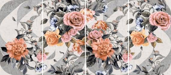 Панно Lasselsberger Ceramics Лофт Стайл 1609-0020 45х100 (комп из 4пл)