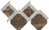 Декор Kerama Marazzi Риальто ID165 1 наборный лаппатированный 48x29.5x0.9