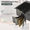 Мойка кухонная Splenka S703.7050.09 графит, 70x50 фото 6