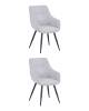 Набор из 2 стульев Stool Group Eliana DC-2409005 OTE-FD-151 grey X2 серый