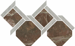 Декор Kerama Marazzi Риальто ID165 1 наборный лаппатированный 48x29.5x0.9