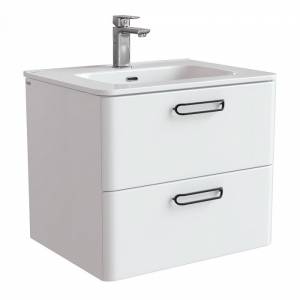 Тумба с раковиной Iddis Brick 60 BRI60W0i95K подвесная, белый