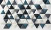 3D Фотообои Artegrafico «Треугольная плитка» POL-040 канвас